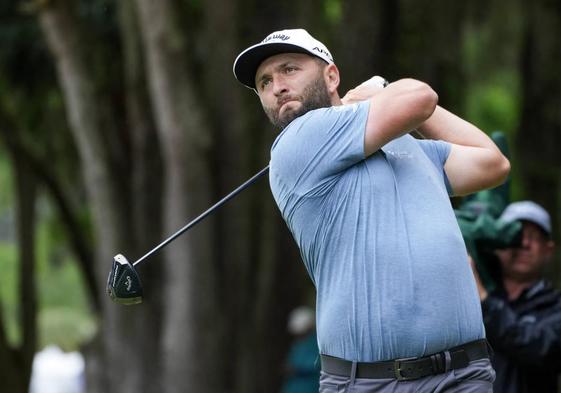 Jon Rahm en el RBC Heritage.