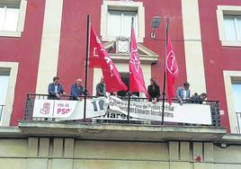 Conmemoración del centenario de la Casa del Pueblo de Eibar, en 2017.