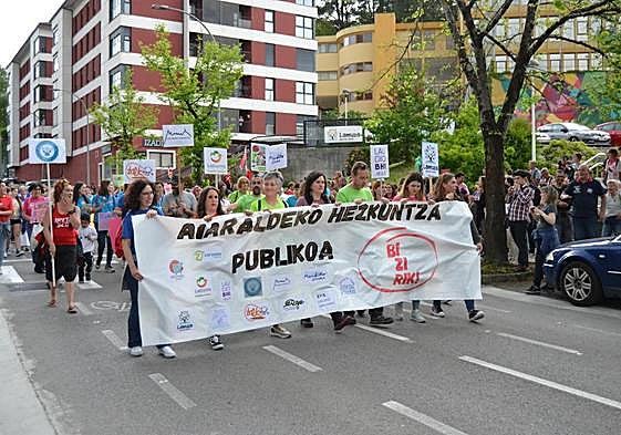 Acudieron todos los centros de Primaria y Secundaria de la zona.