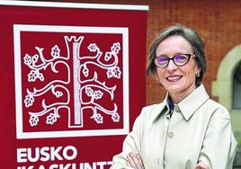 Ana Urkiza asumió la presidencia de Eusko Ikaskuntza en septiembre de 2020.