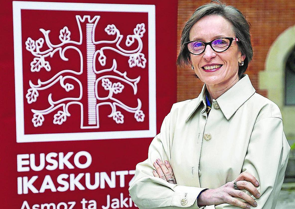 Ana Urkiza asumió la presidencia de Eusko Ikaskuntza en septiembre de 2020.