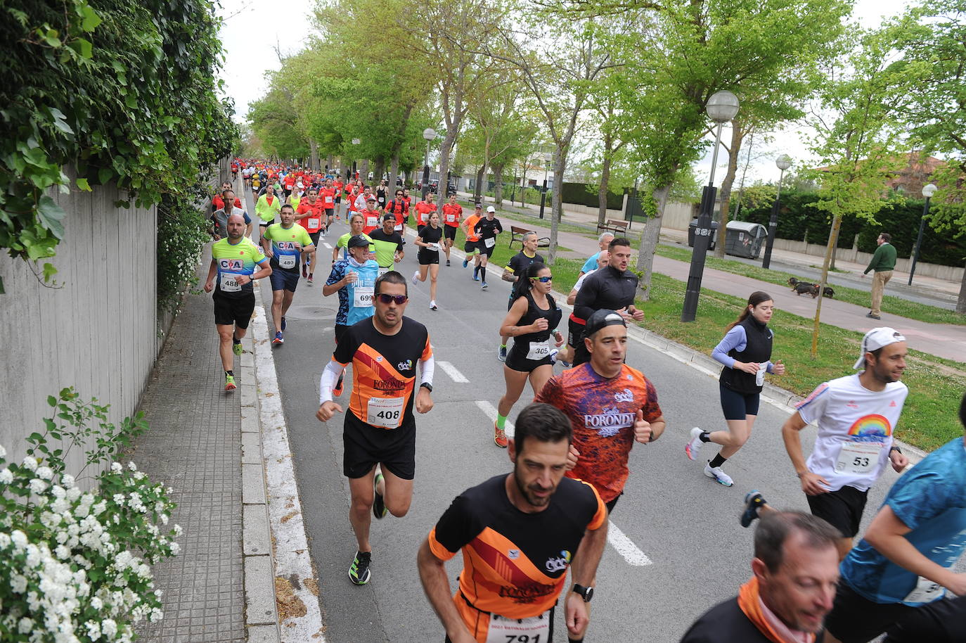 Medio millar de corredores se dan cita en la Vitoria-Estíbaliz