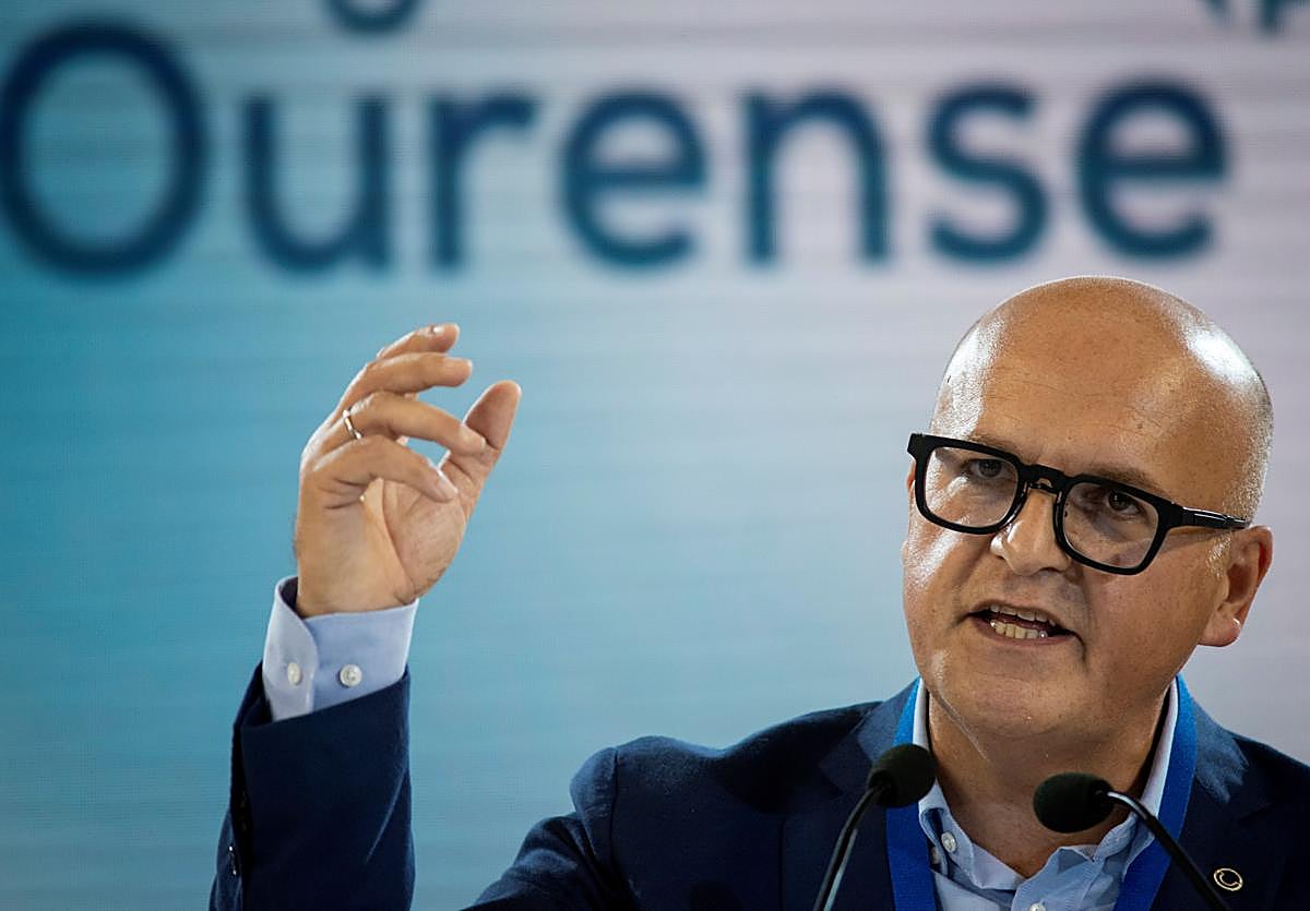 El presidente de la Diputación de Ourense y del PP provincial, José Manuel Baltar.
