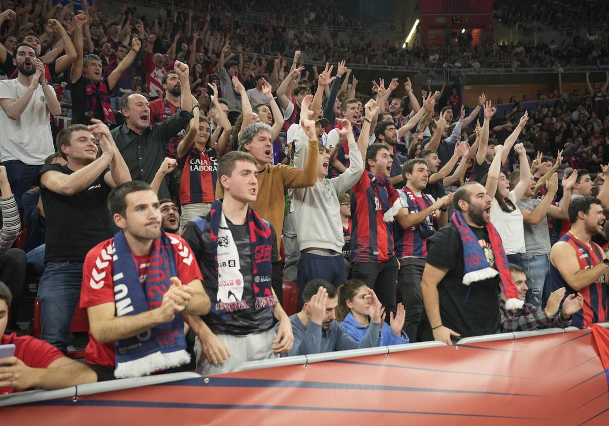 Hamburguesas gratis para los aficionados del Baskonia en el partido ante el Barcelona