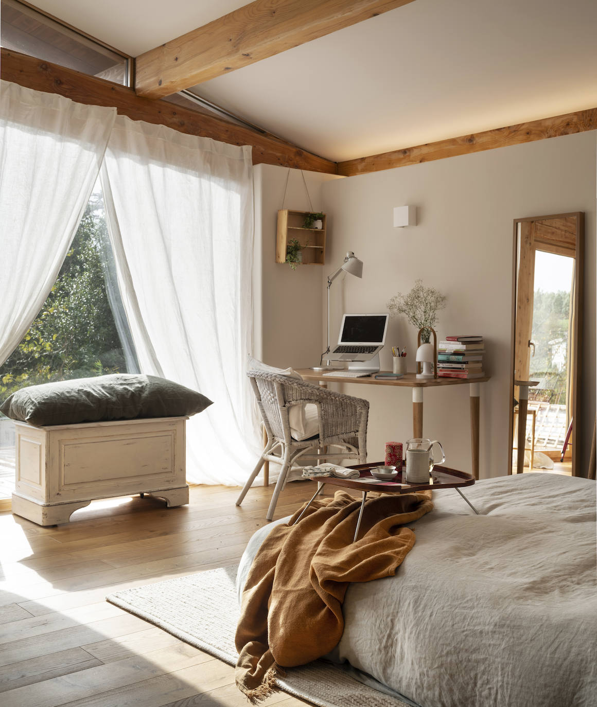 Parece la campiña inglesa, pero es la casa de ensueño de una familia en Barrika