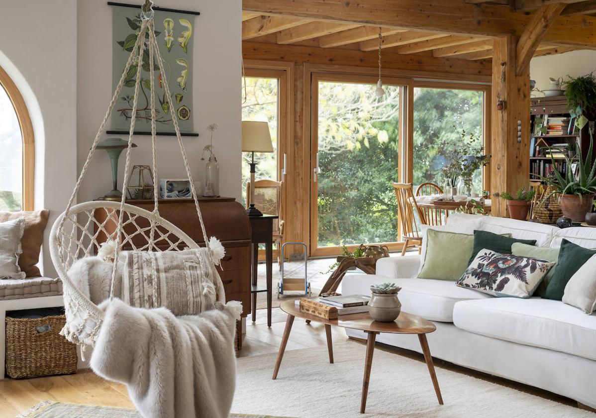 Parece la campiña inglesa, pero es la casa de ensueño de una familia en Barrika