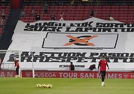 San Mamés protesta contra los horarios