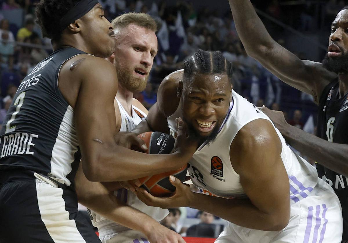 Yabusele, en un partido reciente.