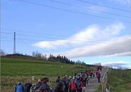 Los excursionistas trazarán un recorrido en plena naturaleza.