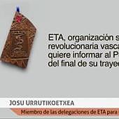 El audio del final de ETA