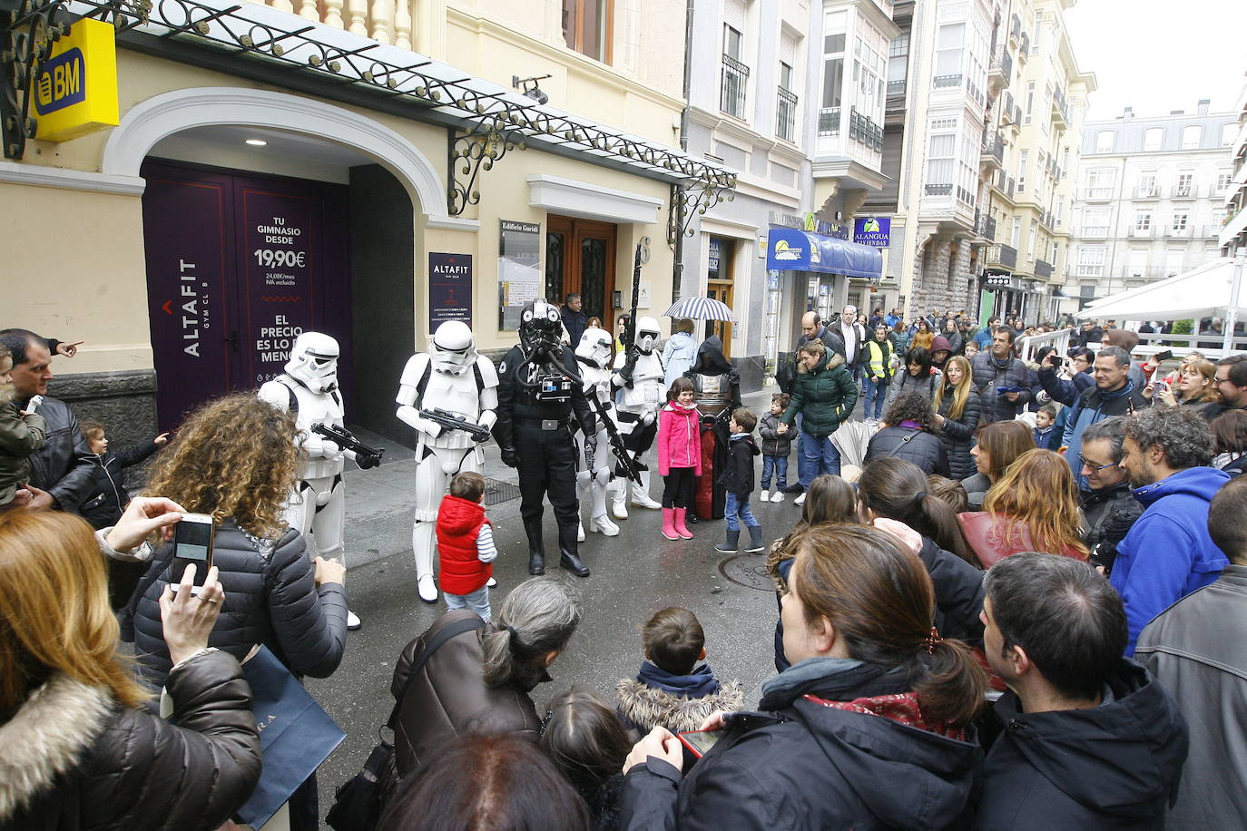 El desfile de los legionarios de Star Wars se ha celebrado en varias ocasiones desde 2018.
