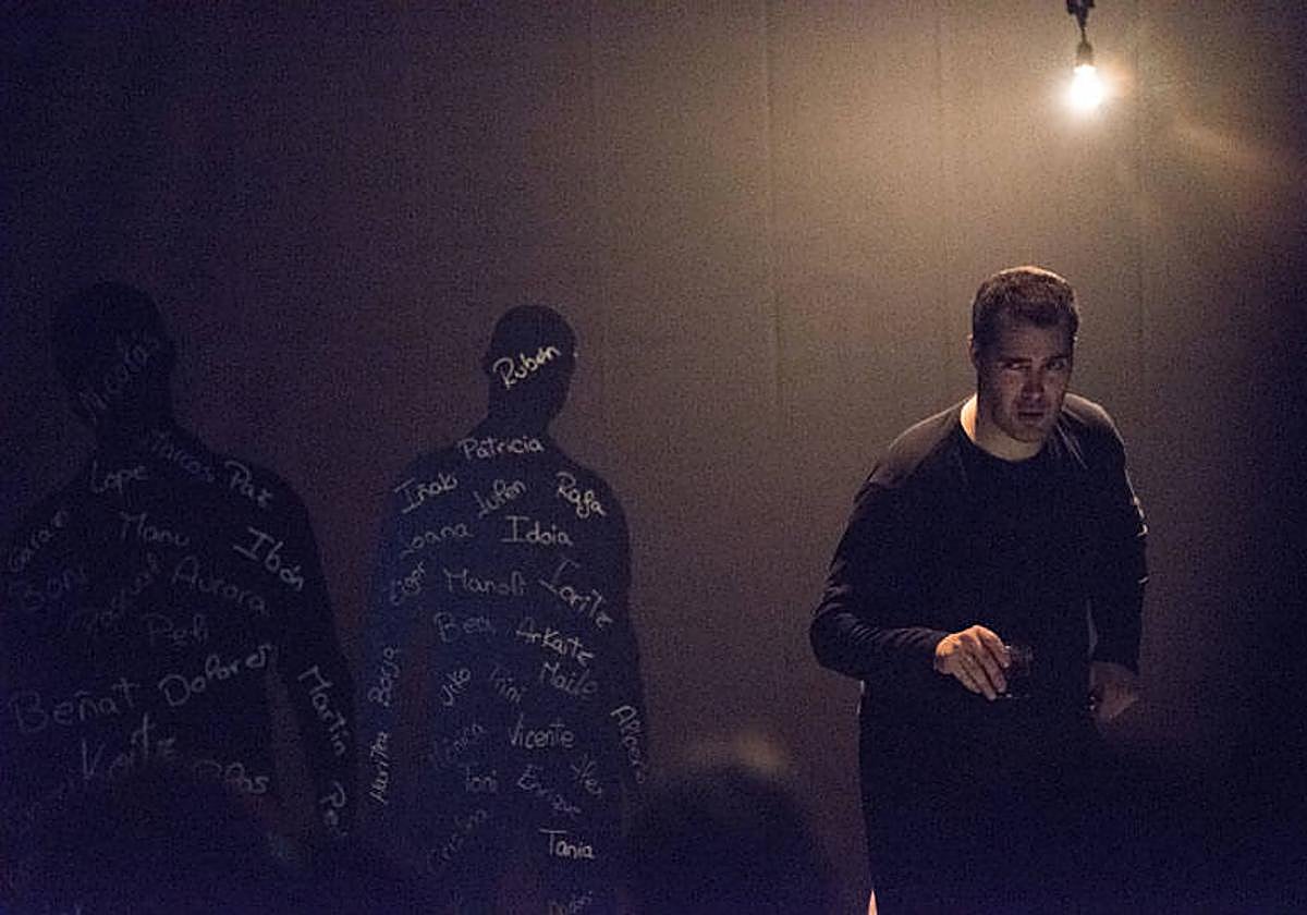 Una escena de la obra 'Caballo/Dostoievski'.