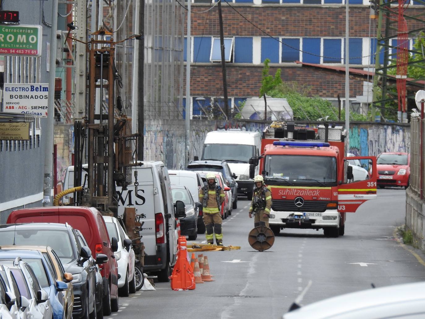 Un aviso por fuga de gas interrumpe el metro entre Aiboa y Leioa