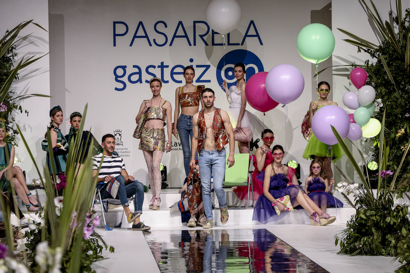 La pasarela de primavera de Gasteiz On finaliza con Vitoria como emblema
