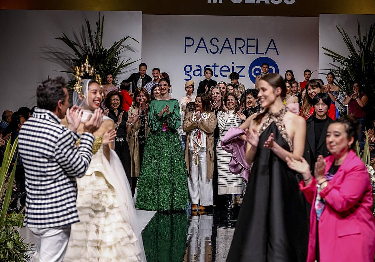 La pasarela de primavera de Gasteiz On finaliza con Vitoria como emblema