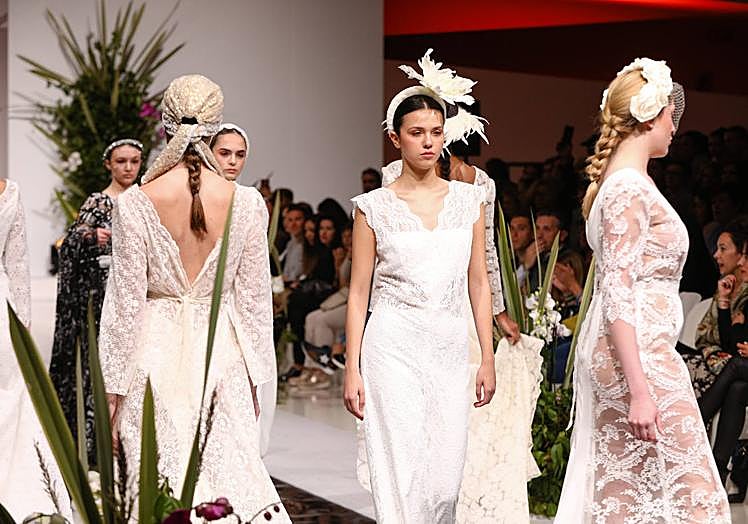 La diseñadora navarra Ley Herma muestra su nueva colección.