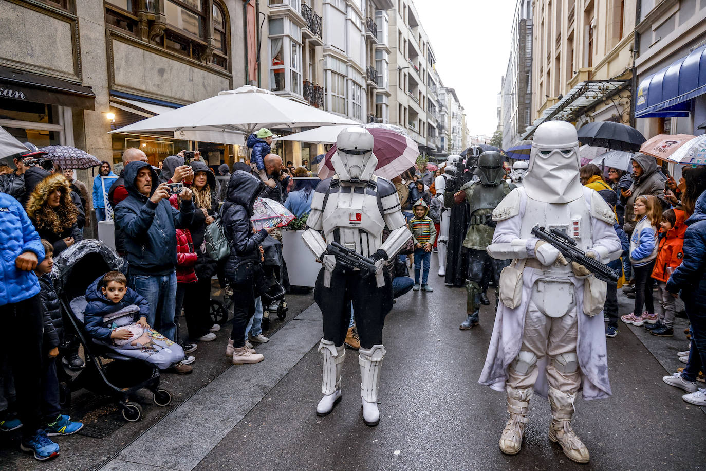Las tropas imperiales de Star Wars conquistan Vitoria