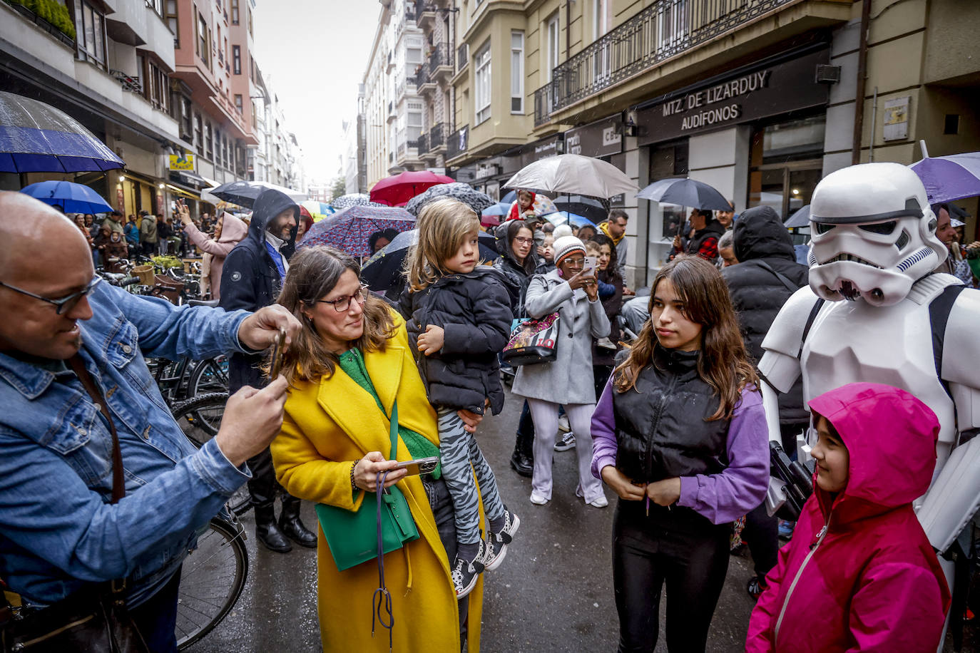 Las tropas imperiales de Star Wars conquistan Vitoria