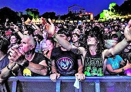 Público en el Azkena, un festival de referencia en Vitoria.
