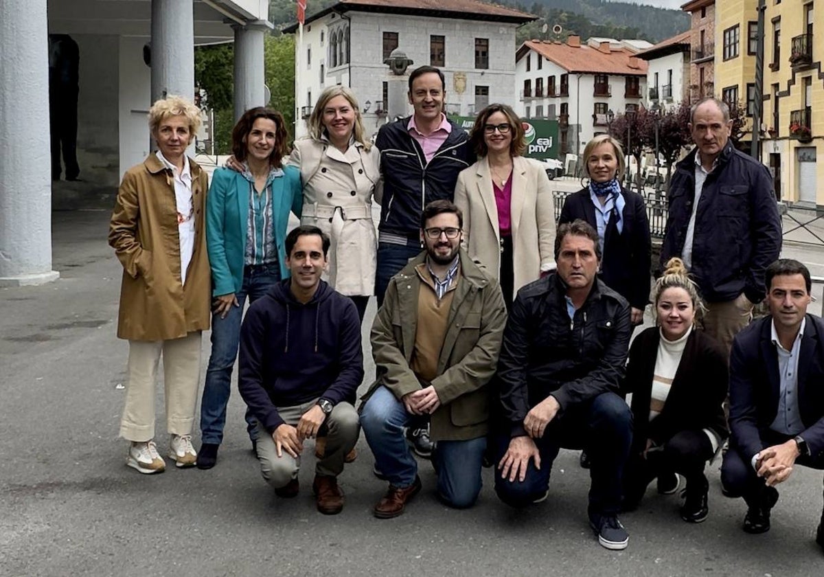 Los candidatos del PNV en Lea Artibai respaldan a Luis Egurrola, de Markina.