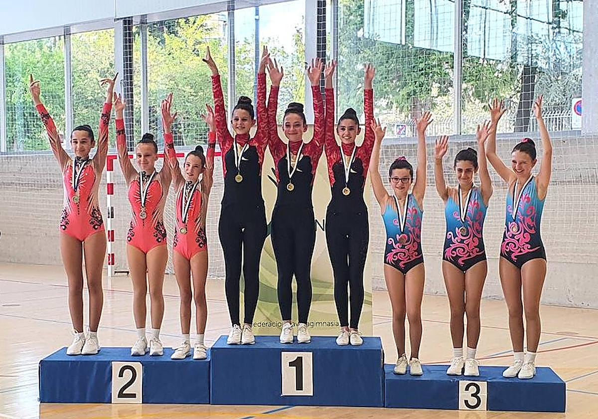 La rígida normativa frustra el sueño de la gimnasia aeróbica alavesa