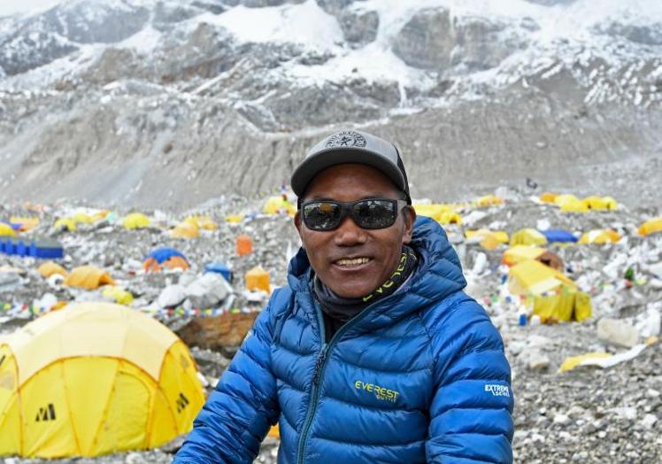 El sherpa Kima Rita.