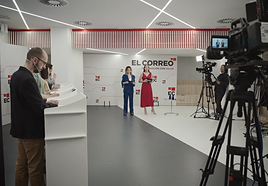 Making of: el debate entre los candidatos a la Alcaldía de Getxo, detrás de las cámaras