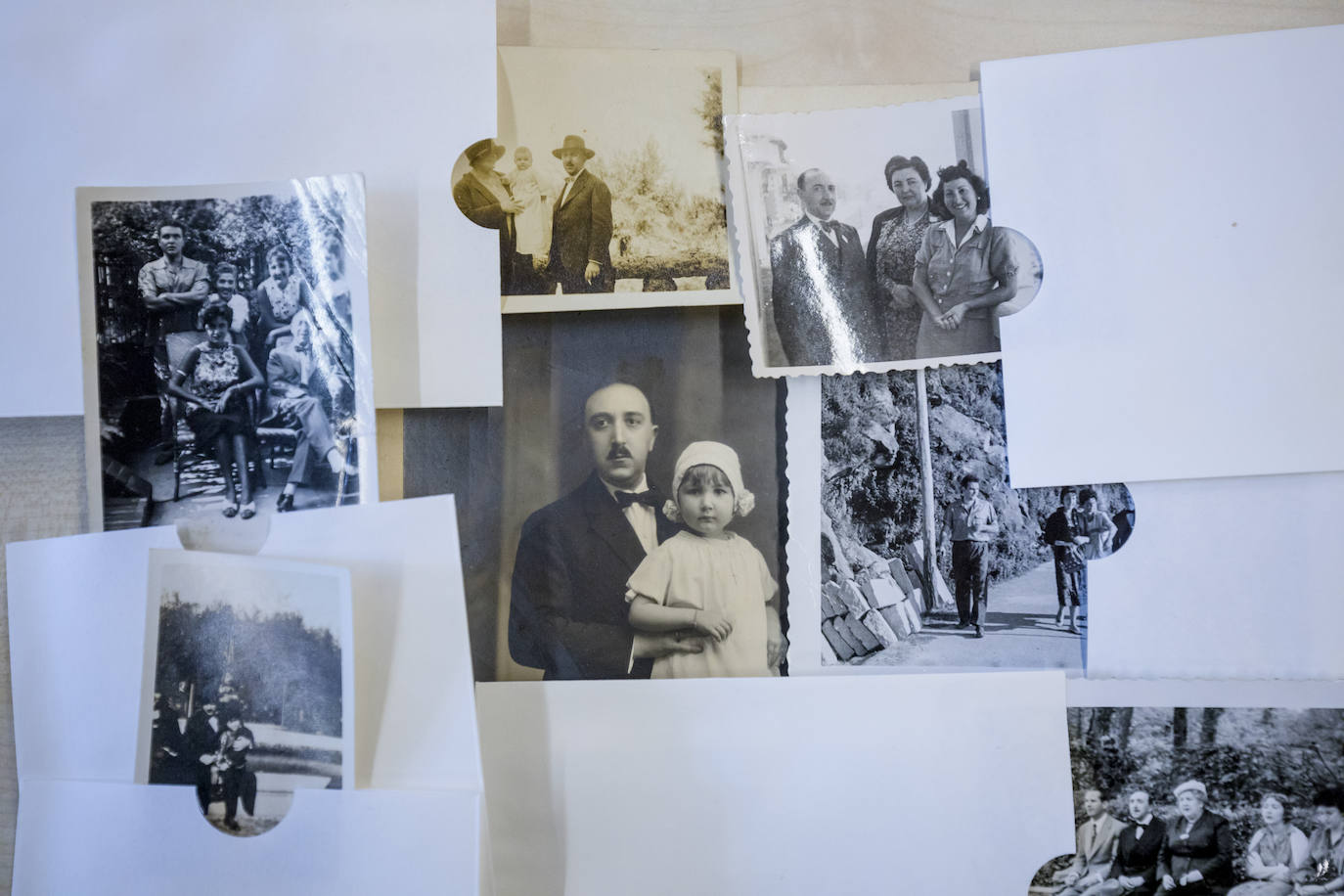 Algunas de las instantáneas de su archivo más personal cedidas por la familia. 