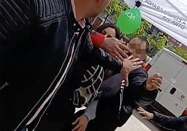 Un fotograma del vídeo que Vox ha compartido en redes sociales.