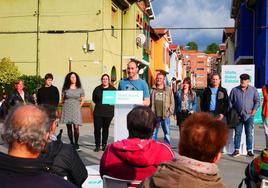 Bildosola en un acto en Romo.