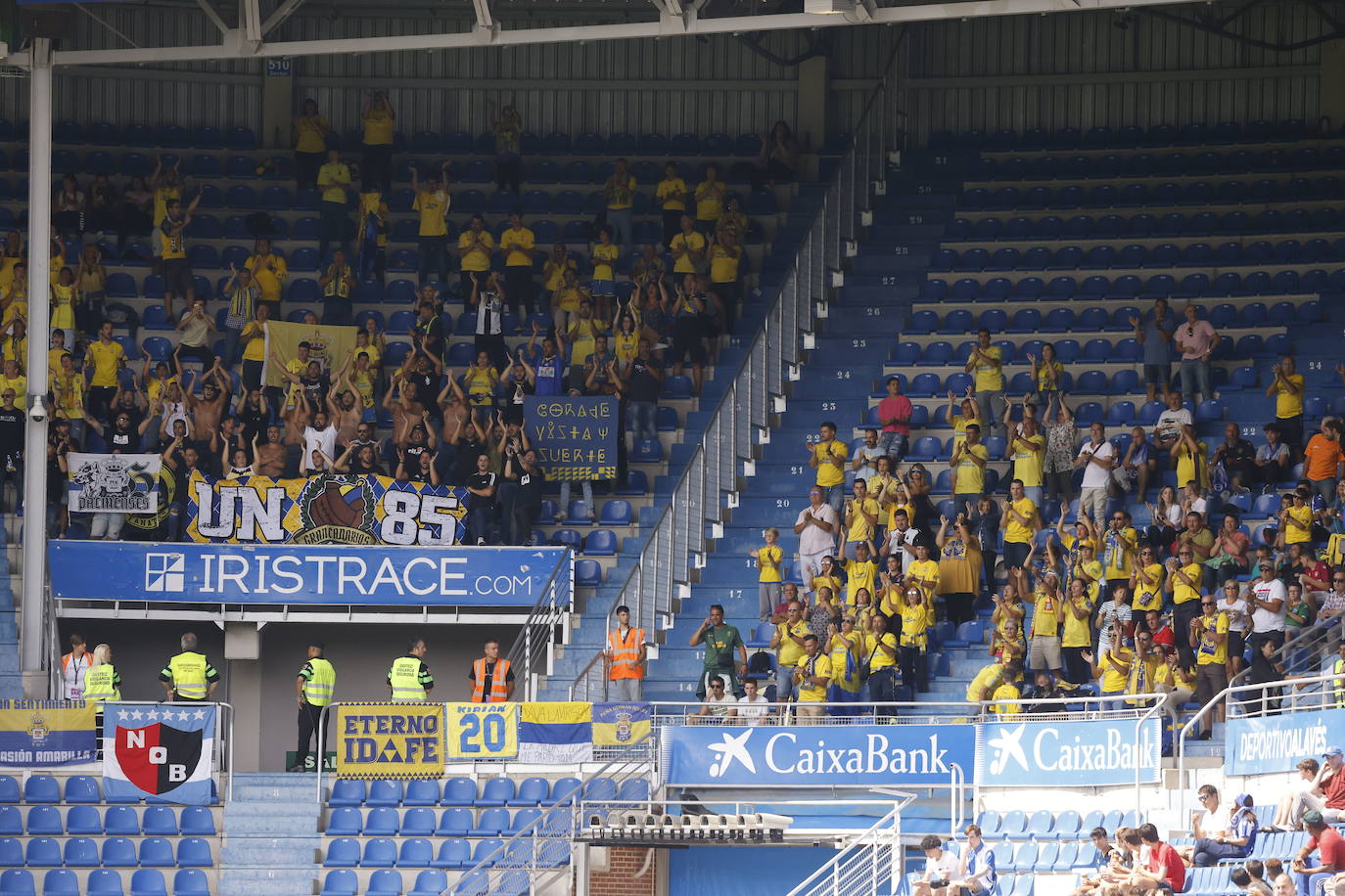Declarado de alto riesgo el decisivo Las Palmas-Alavés