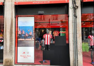 Detenido en Bilbao por varias prendas en la tienda del Athletic | El Correo