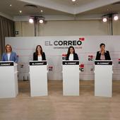 Las frases más destacadas de las candidatas a la Alcaldía de Vitoria