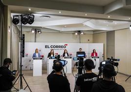 Las cinco candidatas a la Alcaldía de Vitoria debaten sobre sostenibilidad