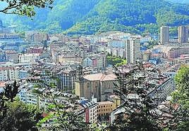 Panorámica de Eibar.