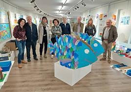 Amaia Peña, José Luis Martínez de Antoñana, Amaia del Amo, Carmen Soldevilla, Rosa Etxabe, Rafa Peñafiel, Idoia Gorrotxategi y Victor del Amo