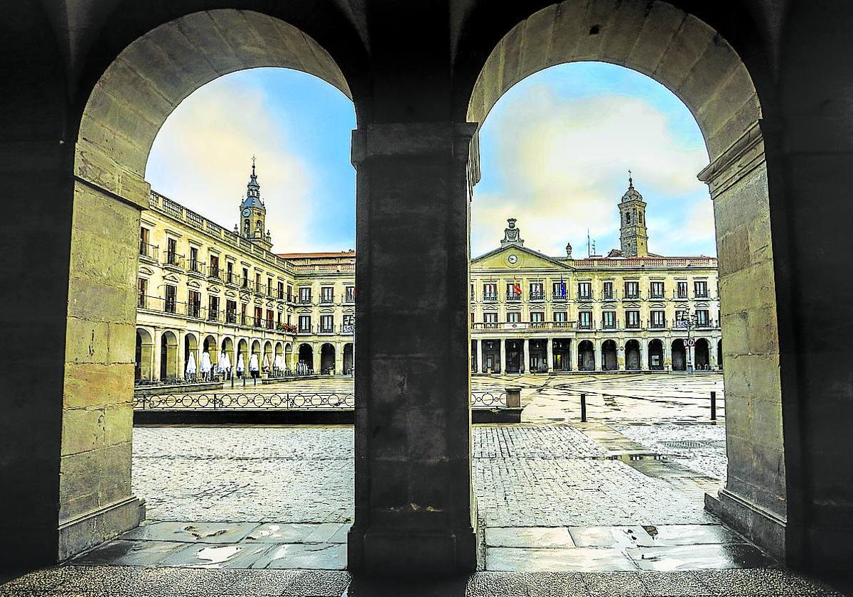 El Ayuntamiento de Vitoria.