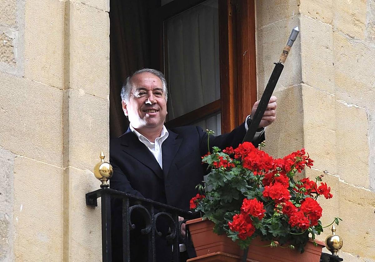 José Manuel Amézaga, en el día de su elección en 2011.