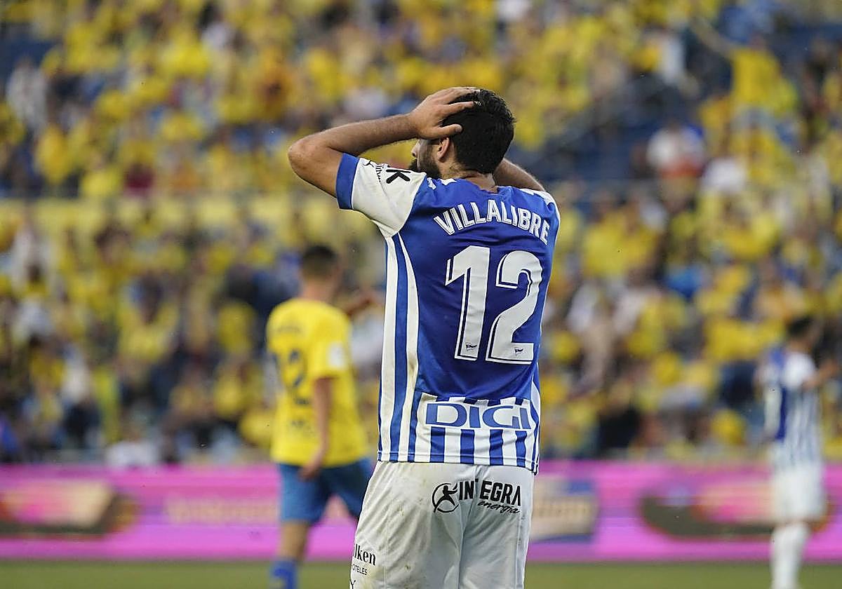 La afición no ha dejado de animar a su equipo en el duelo ante el Las Palmas.