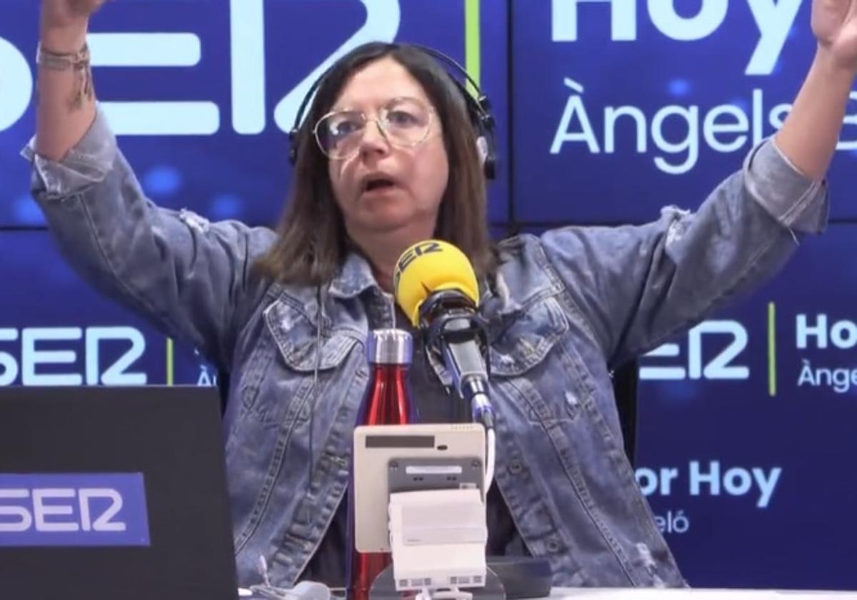 La divertida reacción de Àngels Barceló a la convocatoria de elecciones