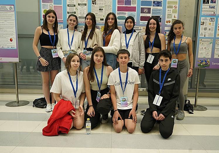 Alumnos del Instituto Koldo Mitxelena.