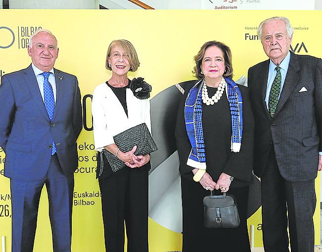 Txema Bilbao, Susana Rodríguez Vidarte, Mercedes Baptista y Santiago Ybarra.