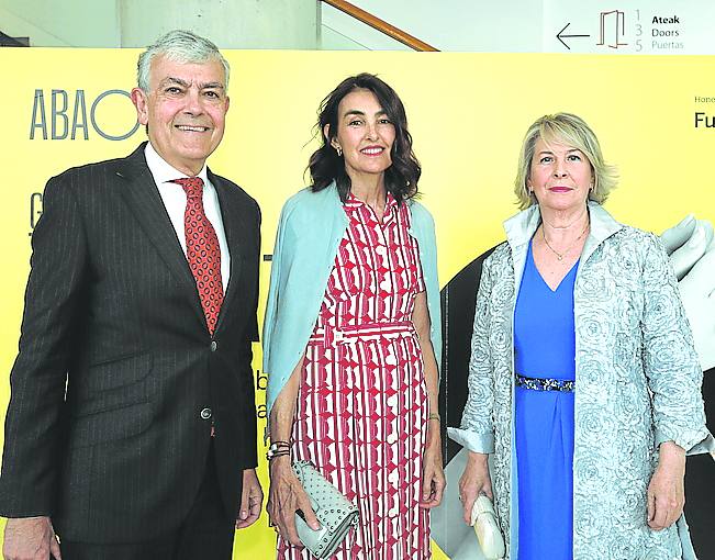Carlos Gorria, Begoña Bernal y Aintzane Juaristi. 