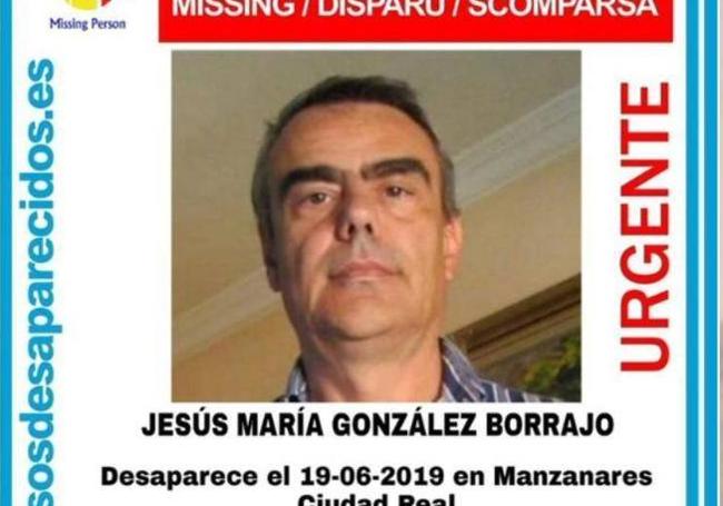 Cartel del empresario Jesús María González Borrajo, residente en Vitoria.