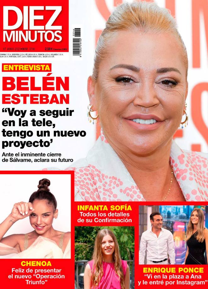 Portada de la revista 'Diez Minutos'.