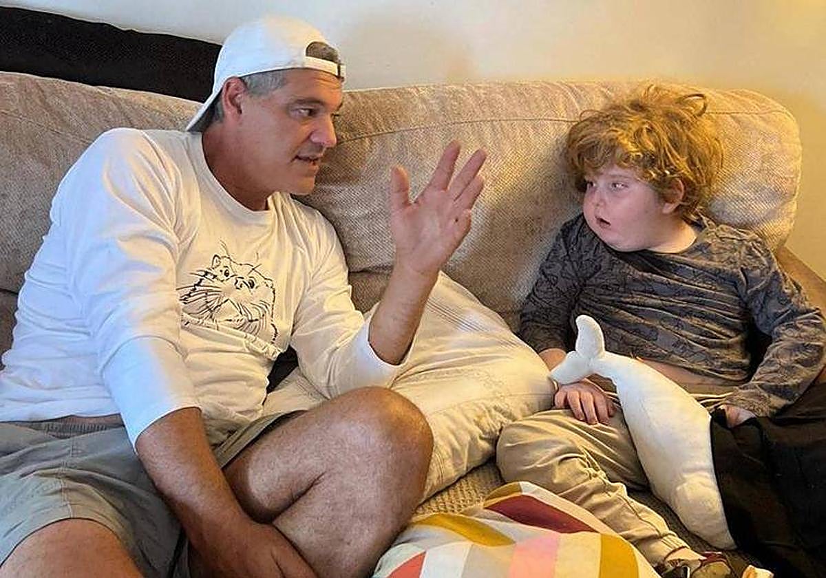 La bonita sorpresa de Frank de la Jungla a un niño con cáncer terminal