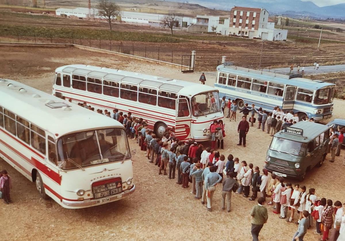 Los 50 años de la escuela de Rivabellosa