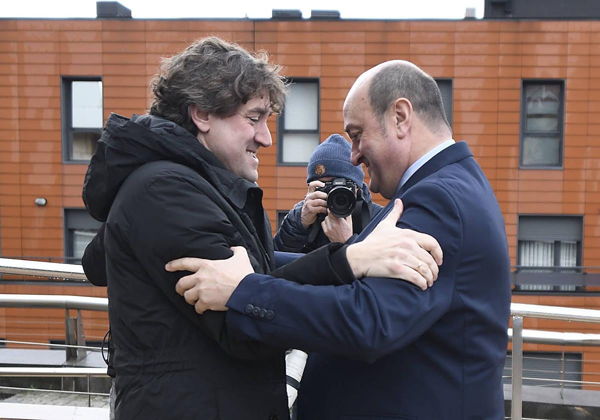 Eneko Andueza y Andoni Ortuzar