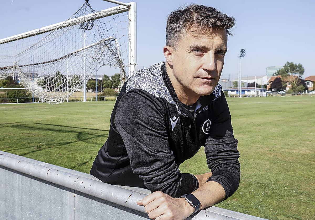 Roberto Díaz Pérez del Palomar, posa para una entrevista el pasado verano.