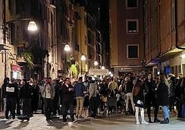 Aspecto de Goien en fiestas de Durango